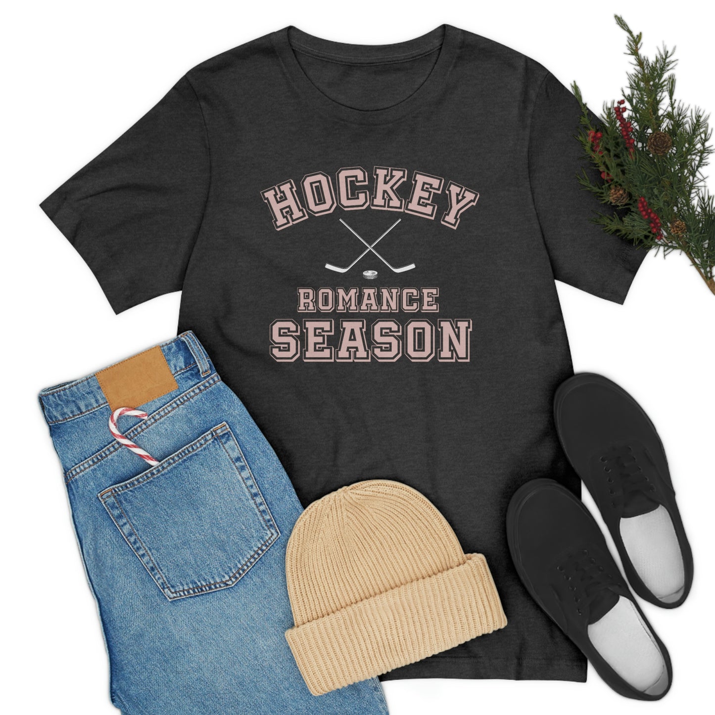 Hockey Romance Season Shirt, Romance Reader Shirt, Bookworm Shirt, Sports Romance Tee, Reader Christmas Gift, Book Lover Tshirt