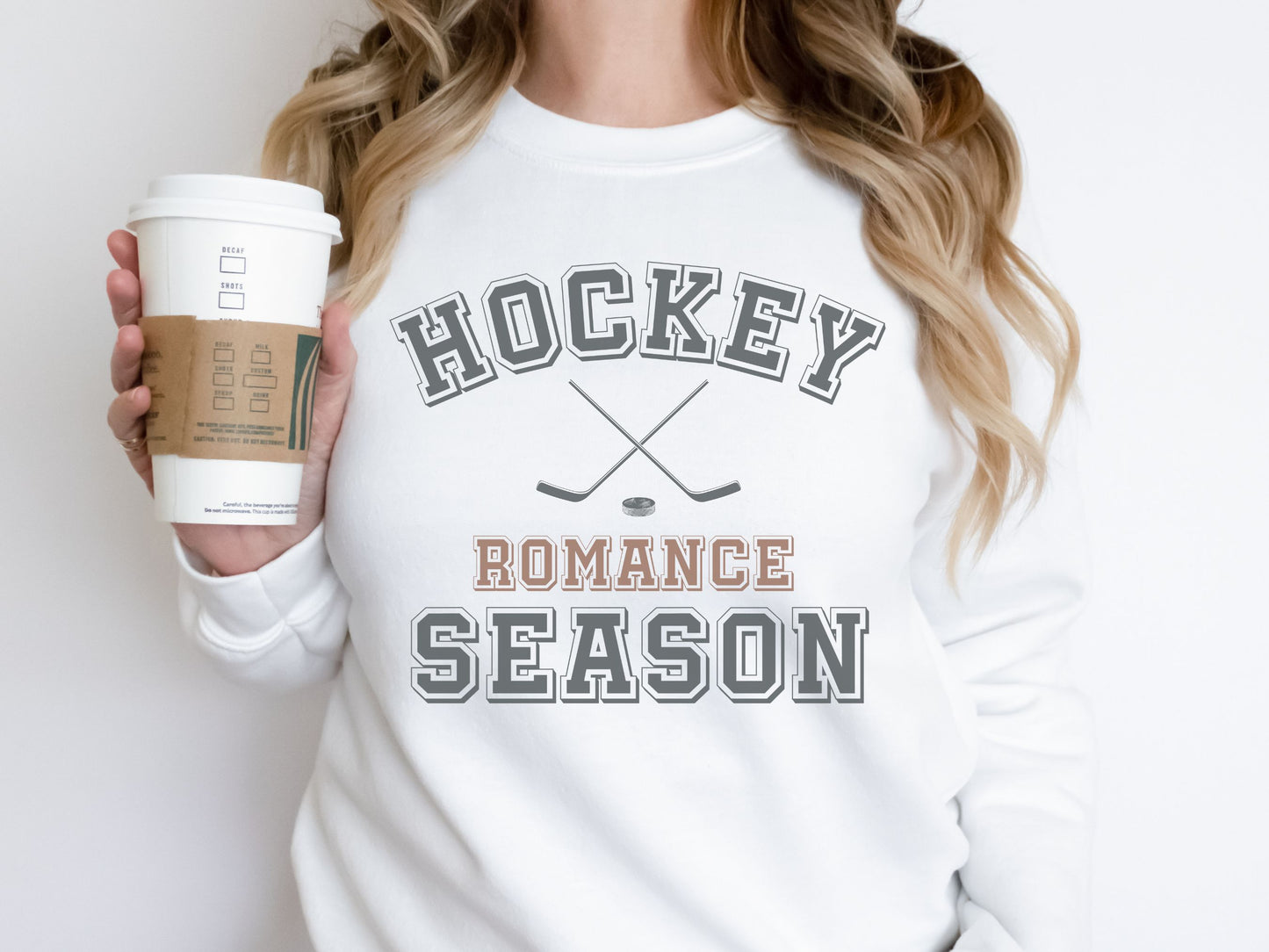 Hockey Romance Season Sweatshirt | Sports Romance Book Gift | Hockey Book Lovers Crewneck | Gift for Reader | Hockey Mom Sweatshirt