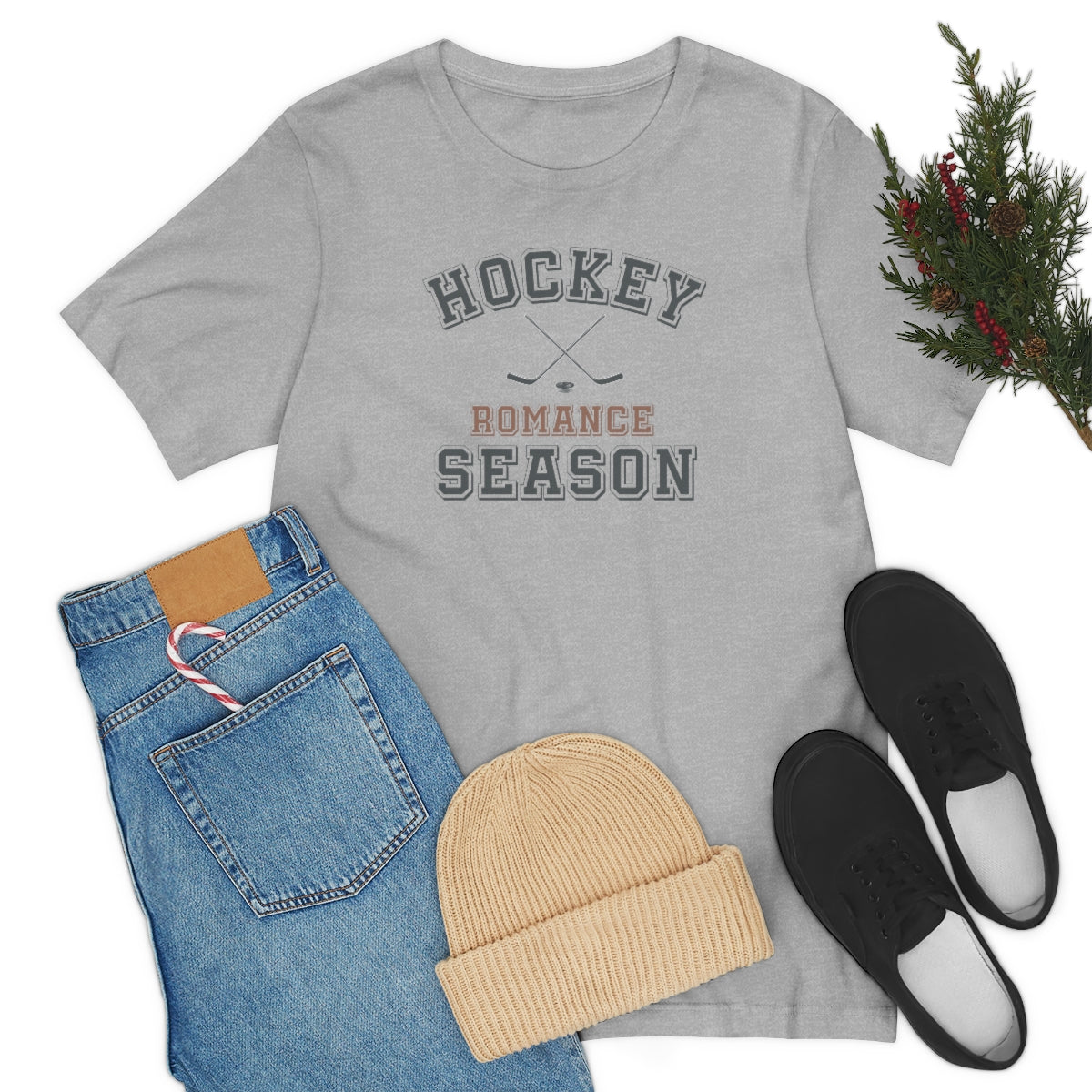 Hockey Romance Season Tshirt | Sports Romance Book Gift | Hockey Book Lovers