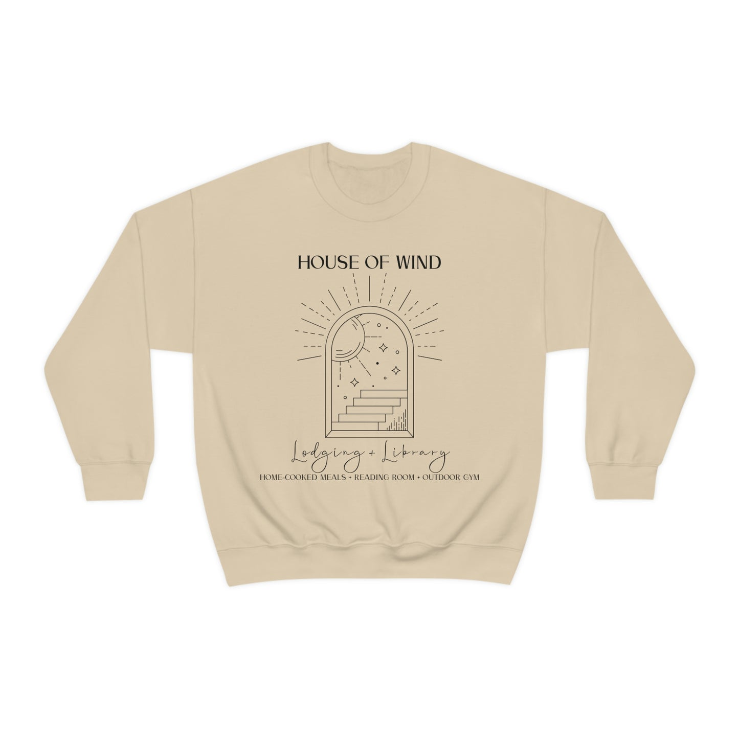 House of Wind Sweatshirt, Officially Licensed ACOTAR Sweatshirt, Velaris Crewneck, Inner Circle Velaris Sweatshirt