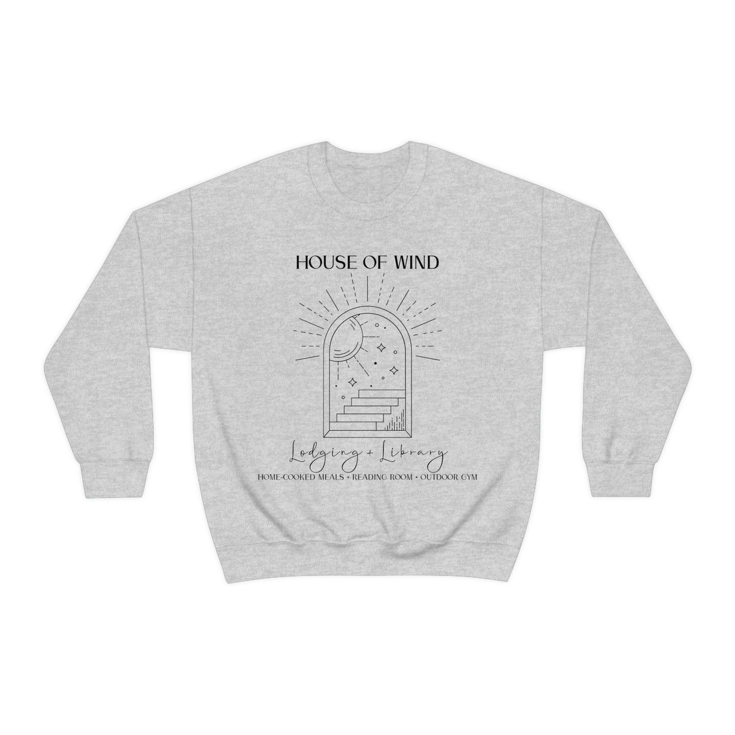 House of Wind Sweatshirt, Officially Licensed ACOTAR Sweatshirt, Velaris Crewneck, Inner Circle Velaris Sweatshirt