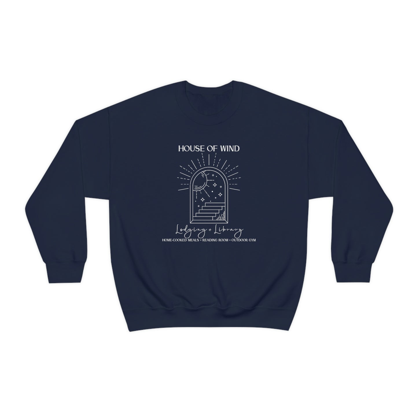 House of Wind Sweatshirt, Officially Licensed ACOTAR Sweatshirt, Velaris Crewneck, Inner Circle Velaris Sweatshirt