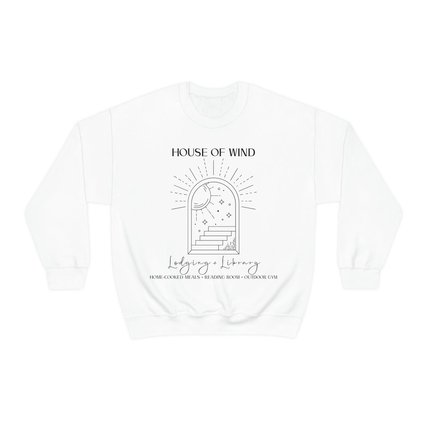 House of Wind Sweatshirt, Officially Licensed ACOTAR Sweatshirt, Velaris Crewneck, Inner Circle Velaris Sweatshirt