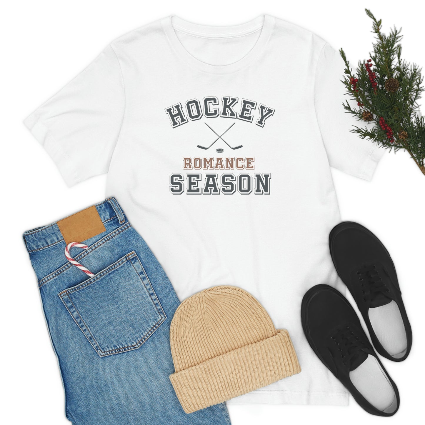 Hockey Romance Season Tshirt, Sports Romance Book Gift, Hockey Book Lovers, Reader Christmas Gift, Smut Reader Shirt, Bookish Tee